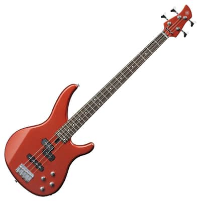 Yamaha TRBX204 Bass Guitar Bright Red Metallic image 2