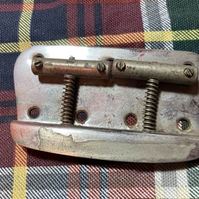 Vintage 1970s Fender MusicMaster Bass Bridge image 1