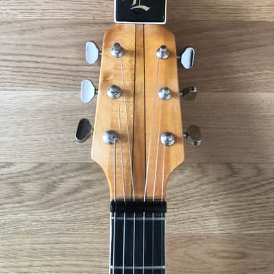RARE! EKO 395 Violin Guitar Dark Red 1967/68 + Original Hardcase image 3
