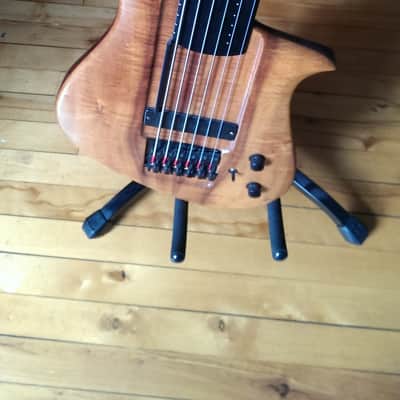 MF / Jacques Simoneau custom bass 6 strings fretless image 6