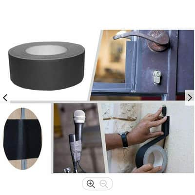 Nova Sound Matte Black Gaffers Tape - Nova Sound Black image 3