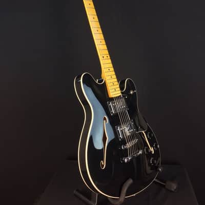 Fender Starcaster Semi-Hollowbody Electric Guitar, Black image 5