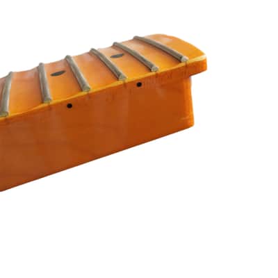 Full Scalloped Maple Guitar Neck,22-Fret Left hand image 6