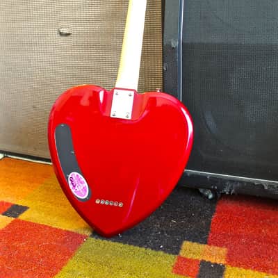 Daisy Rock Heartbreaker Artist (24 3/4 " Full Scale) 2002 Red Hot Red image 4