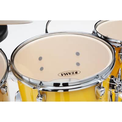 Tama Imperialstar 5pc Complete Drum Set w/22BD Electric Yellow image 3