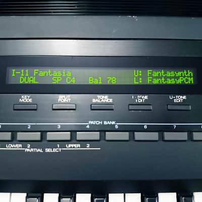 ROLAND D-50 Vintage Linear FM Synthesizer Made in JAPAN - 1987. Works and Sounds Great !... image 6