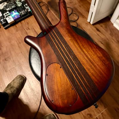 Warwick Masterbuilt Limited Edition Streamette 2022 - satin amber burst image 2