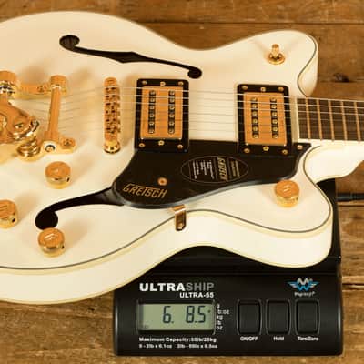 Gretsch G2655TG Streamliner Centre Block Jr. Double-Cut LTD - Laurel - Vintage White image 8