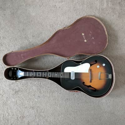 Truetone 1950s Vintage Kay Truetone N3 Hollowbody Electric Guitar with Original Case image 2