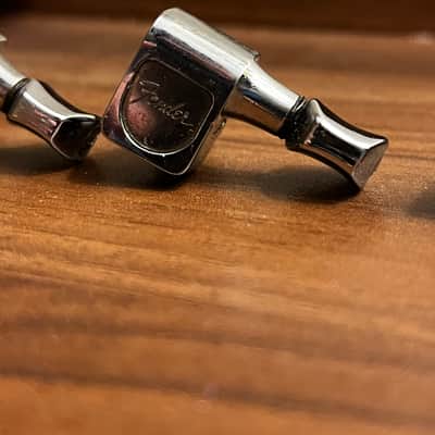 Schaller Deluxe Tuners for Telecaster Deluxe / “The Strat” 1970s 1980s - Chrome image 6
