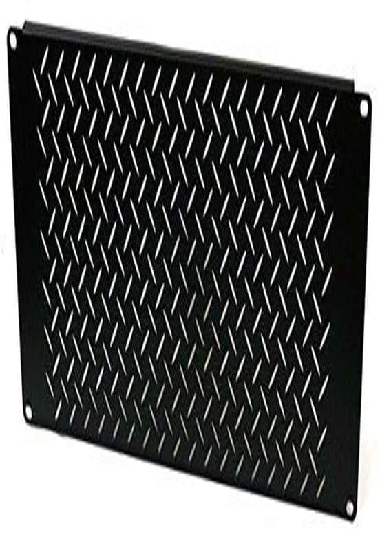 Professional 4 space rack Cover Comes with removable top front covers rear AC Door pre-tapped rack rails with mounting hardware Twin durable Spring loaded recessed carry handles DEEJAY LED TBH4UBP image 1
