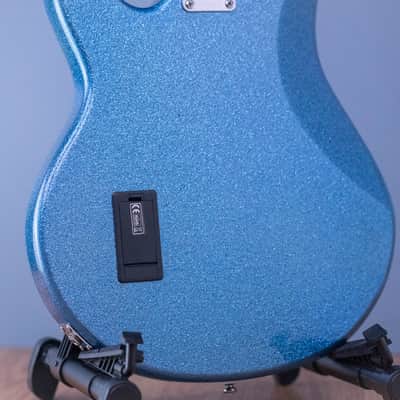 Sterling by Music Man Stingray Ray34 Blue Sparkle image 9