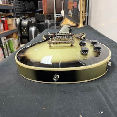 Used Epiphone Les Paul Custom Adam Jones Signature Electric Guitar Silver Burst with Original Case 2024 image 24