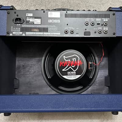 BOSS Katana Gen 3 100W 1x12 Limited-Edition Guitar Combo Amplifier - Blue image 3