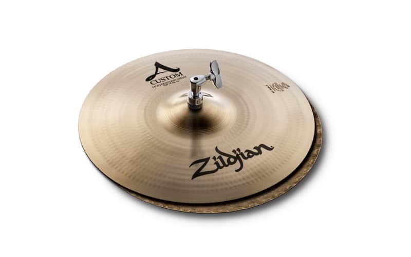 Zildjian 15" A Custom Mastersound HiHats Pair Cymbal image 1