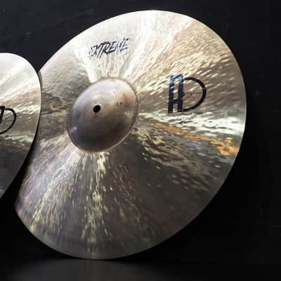 AGEAN USED ​​Extreme Series Rock HiHat 16 Pair [Top: 1214g / Bottom: 1394g] image 7