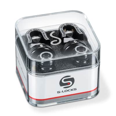 Schaller S-Locks (Black Chrome) - Accessory for Guitars image 1