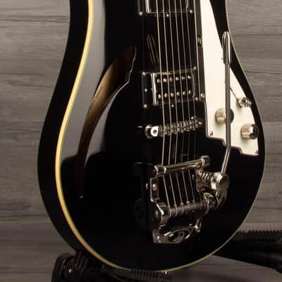 Duesenberg Double Cat Electric Guitar - Black image 3