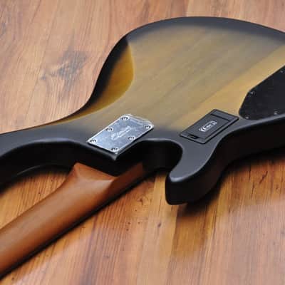 Sterling by Music Man Stingray 35HH - Natural Burl Satin image 17