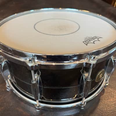 Gretsch G4164SS USA Custom Solid Steel 6.5x14" 10-Lug Snare Drum - Black Nickel-Plated image 6