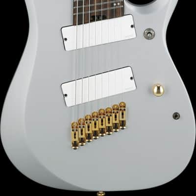 Ibanez RGD Axe Design Lab Multi-scale 8 String Electric Guitar - Classic Silver Matte (RGDMS8CSM) image 12