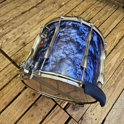 Marching Snare Drum 14" Premier, Blue Pearl USED! RKXXT220726 image 2