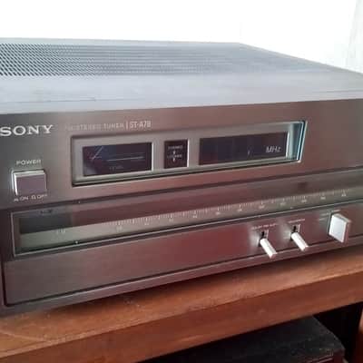 Sony ST A7B FM Stereo Tuner 1977 - 1981 - Black image 4