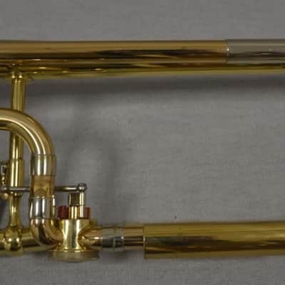 Trombón Sib/Fa Schagerl Casero en muy buen estado image 20