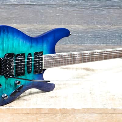 Ibanez S670QM Standard S Series Sapphire Blue Quilted Maple Top Electric Guitar image 10
