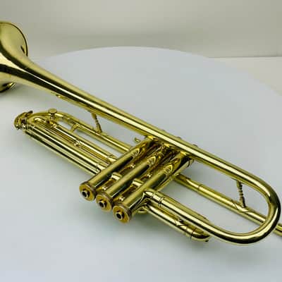 1951 Conn Pan American Trumpet - Raw Brass - EXCELLENT CONDITION image 8
