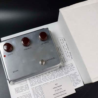 Klon Centaur Professional Overdrive (Non-Horsie) 1994 - 2008 - Silver image 1