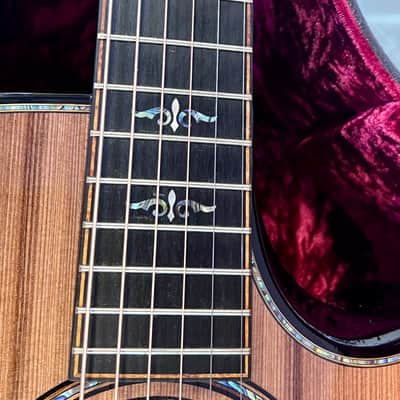 Taylor Next Generation Builder's Edition 914ce, Sinker Redwood Top, Honduran Rosewood Back & Sides Expression System 2 Electronics with Case,2026 image 14