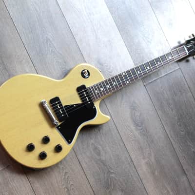 GIBSON "Custom Shop 70th Anniversary 1957 Les Paul Special Single Cut Reissue TV Yellow" HARDCASE, 3,56 KG image 1