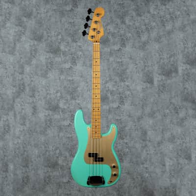 Fender Vintera '50s Precision Bass With Shaped Hard Case Seafoam Green 2020 image 7