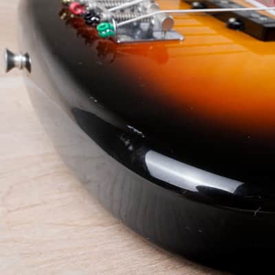 Fender JB-62 Jazz Bass '62 Reissue MIJ 1994 Sunburst Japan w/ Hard Case image 8