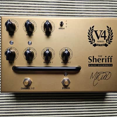 Victory Amps V4 The Sheriff Preamp 2018 - Present - Gold image 1