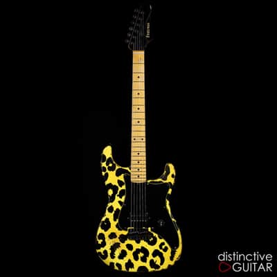 Friedman Guitars Vintage S - Graffiti Yellow Leopard image 7