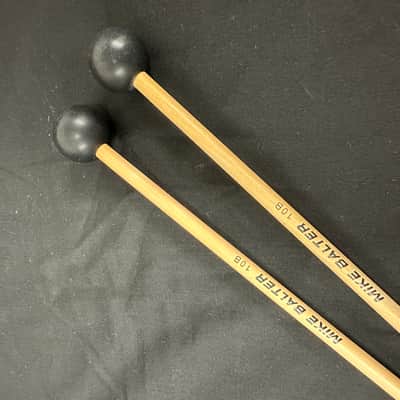 Mike Balter 10B Xtra Hard Mallets, 1" Phenolic on Birch Handles - NEW #3 image 1