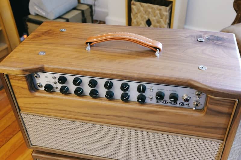 Mesa Boogie Lone Star 2-Channel 100-Watt Guitar Amp Head and cab image 1
