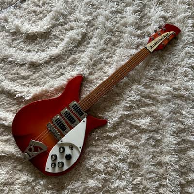 1979 Rickenbacker 320 Fireglo Flamed Electric Guitar w/ OHSC image 14
