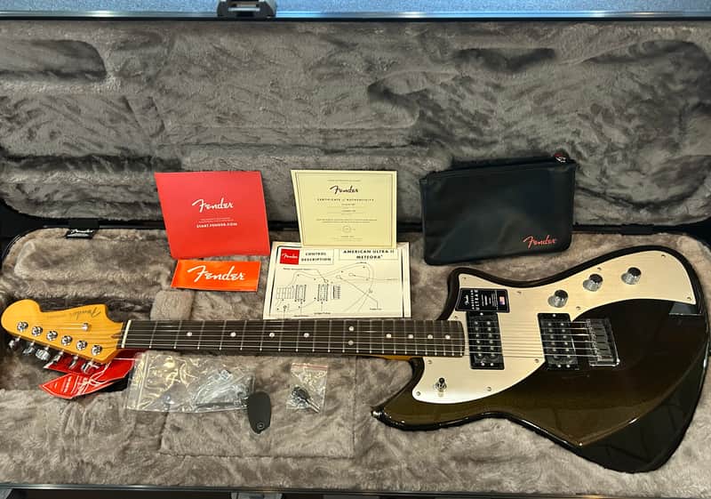 Fender American Ultra II Meteora with Ebony Fretboard 2024 Texas Tea /7lbs. 9.4oz. #US24021180 image 1