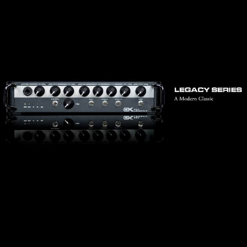 Gallien-Krueger Legacy 500 Ultra Light 500-Watt Bass Head | Reverb