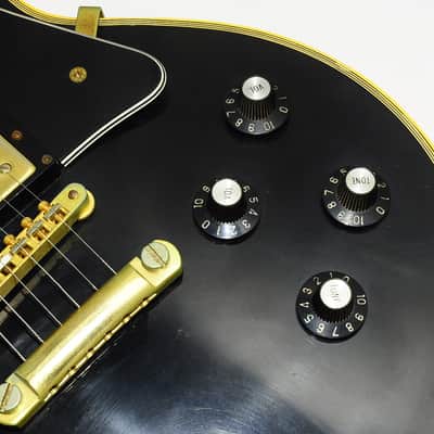 1990 Greco EGC-900D Single Cut Type Black Electric Guitar Ref.No 3765 image 6