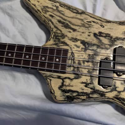 Hamer Blitz 1985  EMG Active Silver Label pick-ups with 3 way switch purchase emgs in 1988 image 5