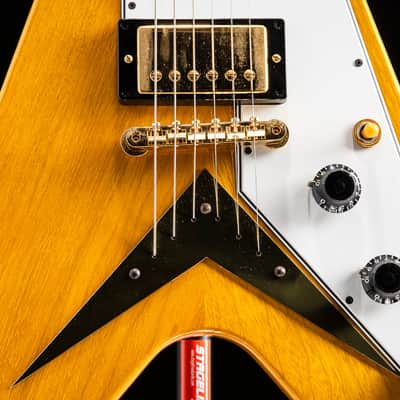 Used Gibson Custom '58 Korina Flying V Natural image 6