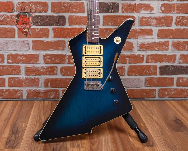 Ibanez X Series Destroyer DT155 Marine Sunburst 1983 w/OHSC image 1