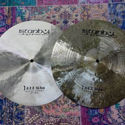Istanbul Agop 15" Special Edition Jazz Hi-Hat (Pair) 2010s - Traditional image 1