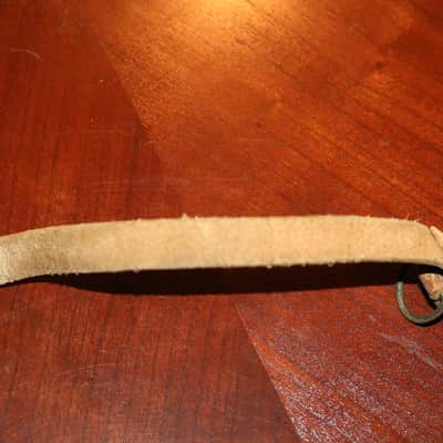 vintage Leather Guitar Strap 50'/60's - Brown image 5