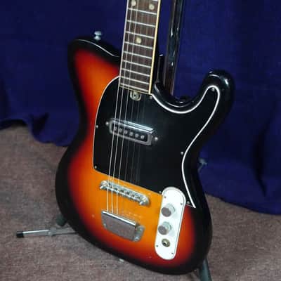Decca Telecaster Style 1960s Sunburst image 7