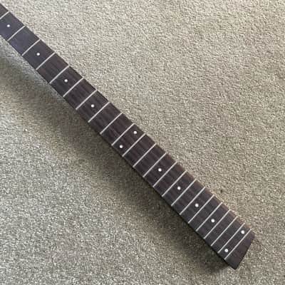 Maple Wood 4 String Bass Neck, 24 Frets Rosewood Fingerboard image 14